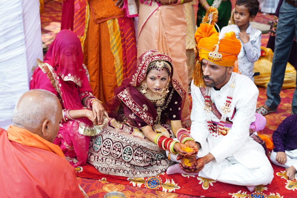 Information DescriptionTraditional Indian wedding by Matrimonial Today featuring verified Bride and Groom conduct marriage ceremony (Shadi) in India